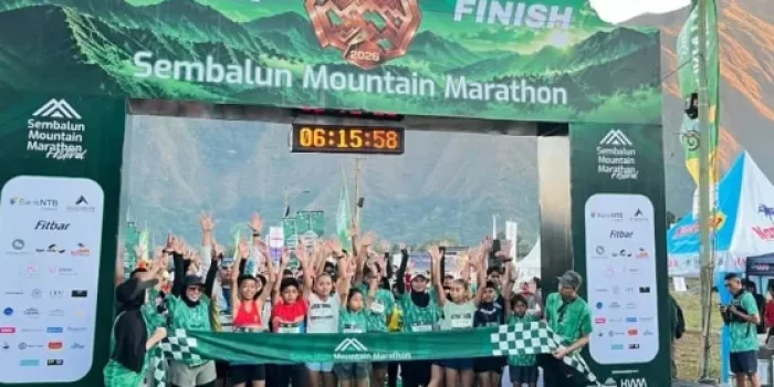 SMMF 2026 Promosikan Sport Tourism NTB, 700 Pelari dari 18 Negara Ikut Berlomba