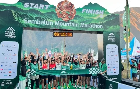 SMMF 2026 Promosikan Sport Tourism NTB, 700 Pelari dari 18 Negara Ikut Berlomba